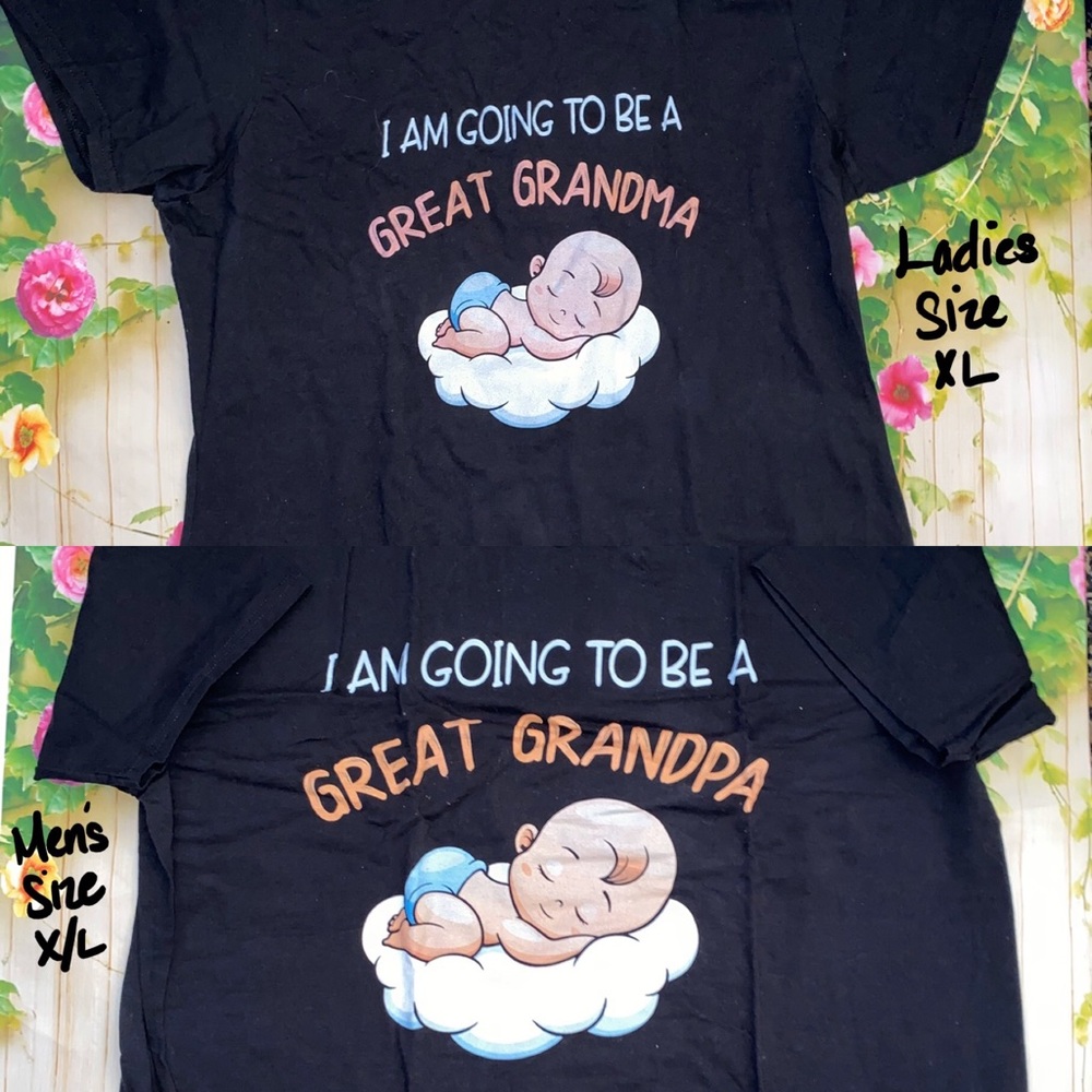 I am going to be a Great Grandma / Grandpa Shirts